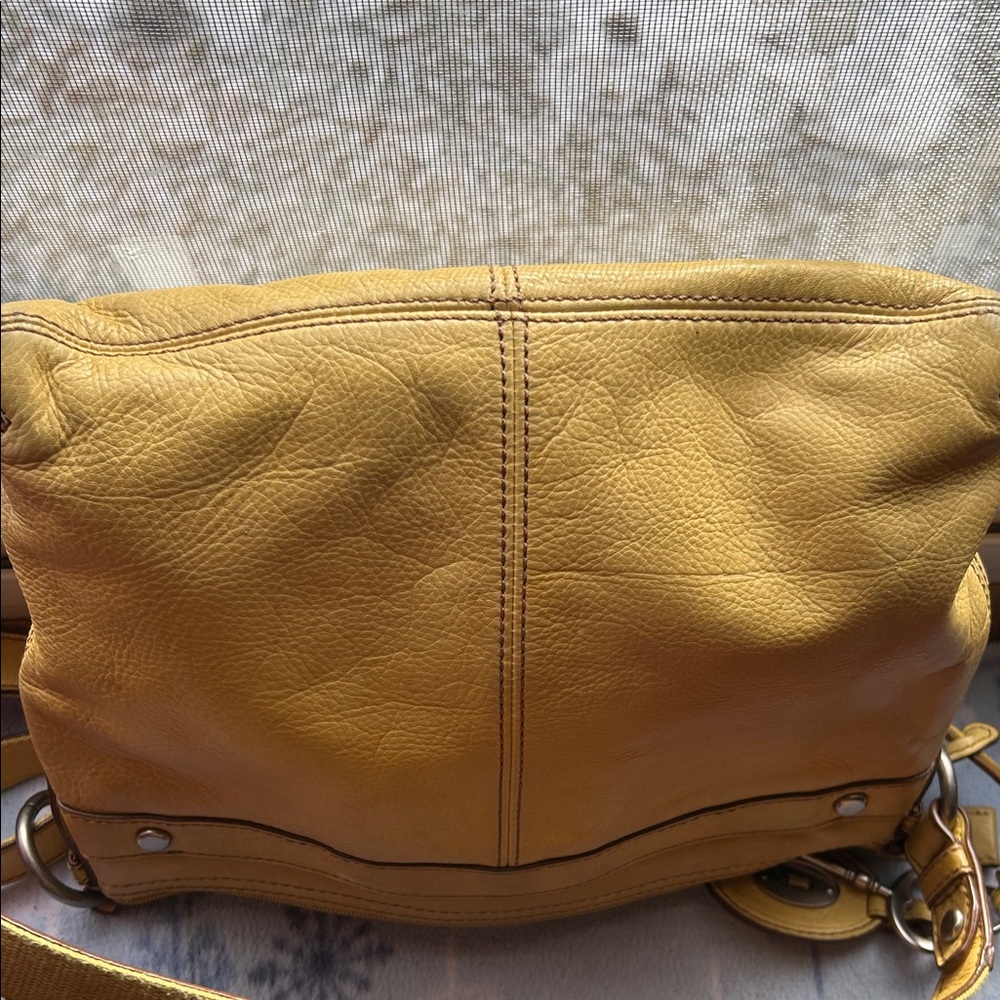 Fossil Yellow Crossbody Bag - image 8